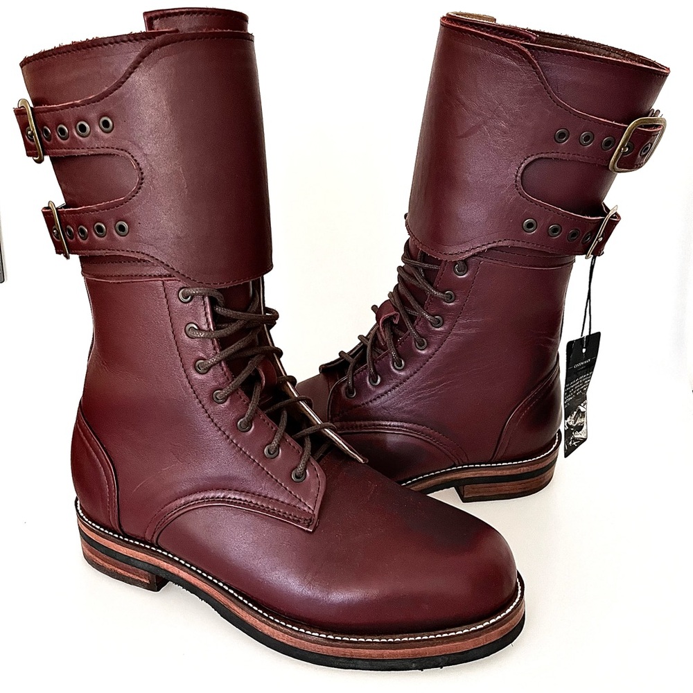 Men's Double Buckle Jump Boot - Handmade